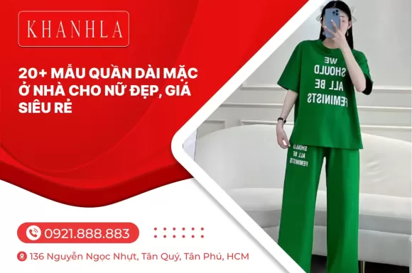 SET DÀI THỂ THAO COTTON ÁO PHOM VỪA QUẦN BO ỐNG KHANHLA