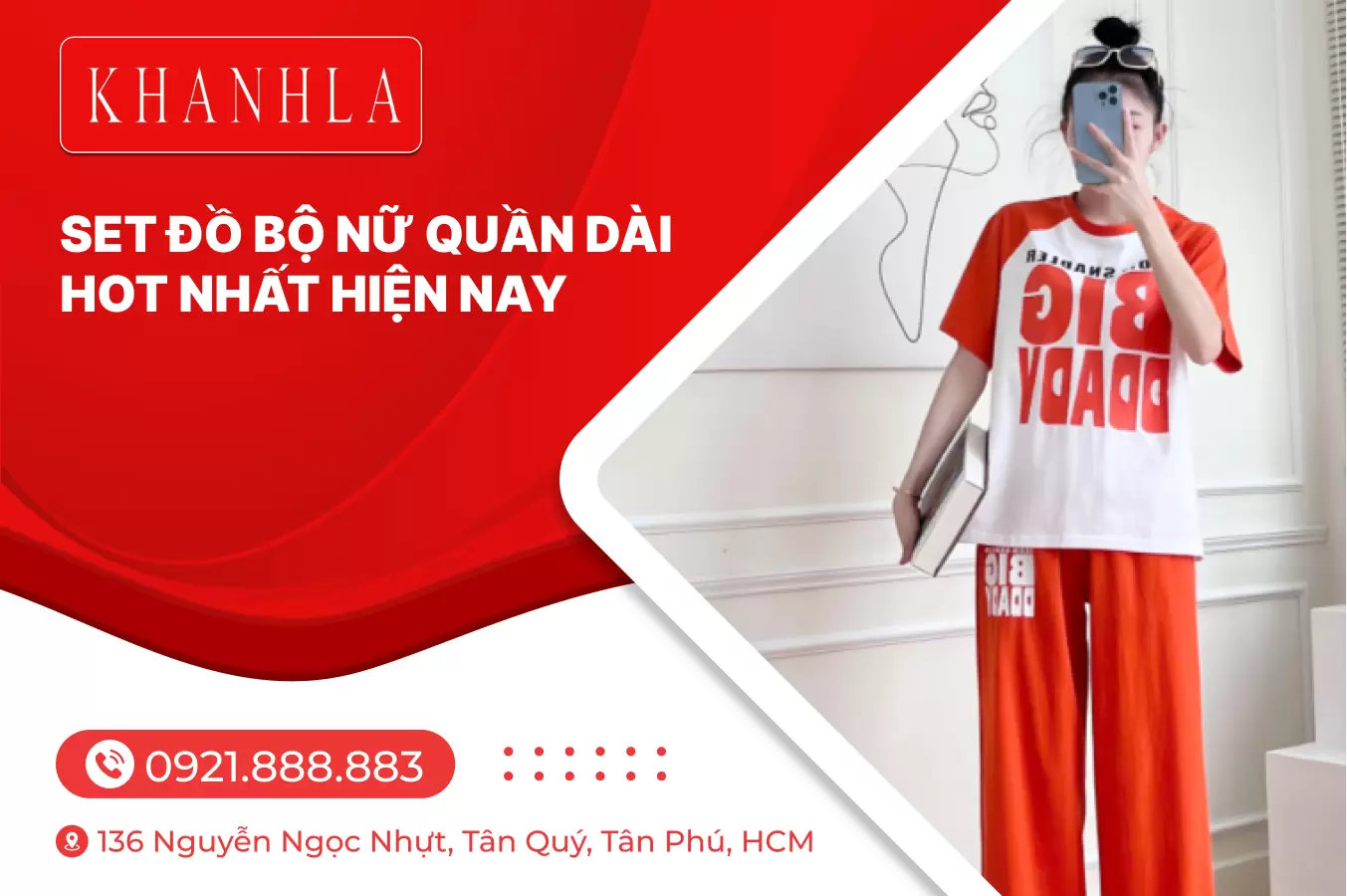 Set đồ bộ nữ quần dài HOT nhất hiện nay
