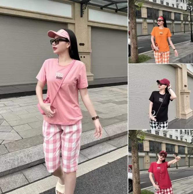 sỉ đồ bộ thun nữ