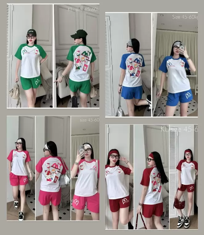 đồ bộ thun cotton giá sỉ