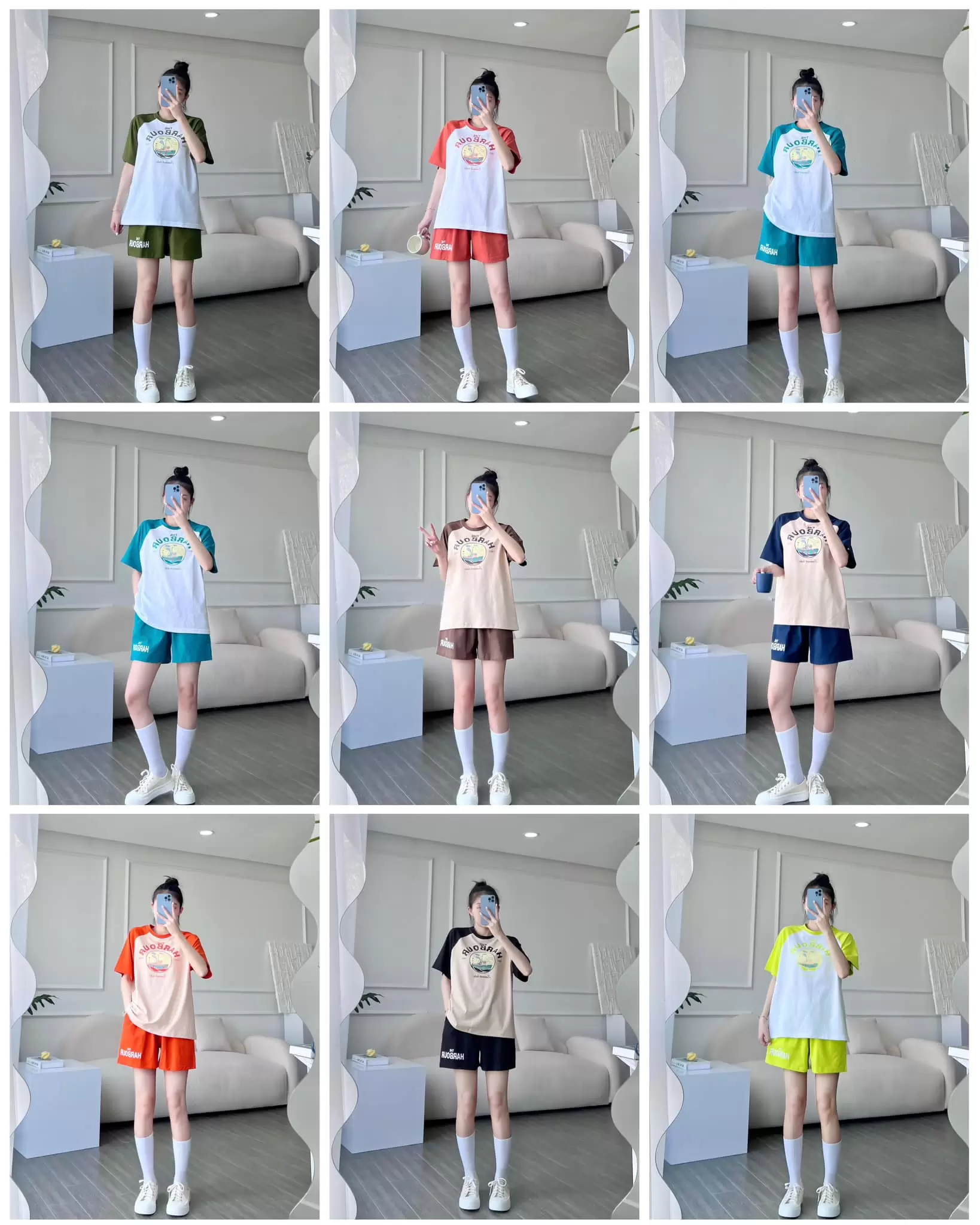 Xưởng may đồ bộ thun nữ