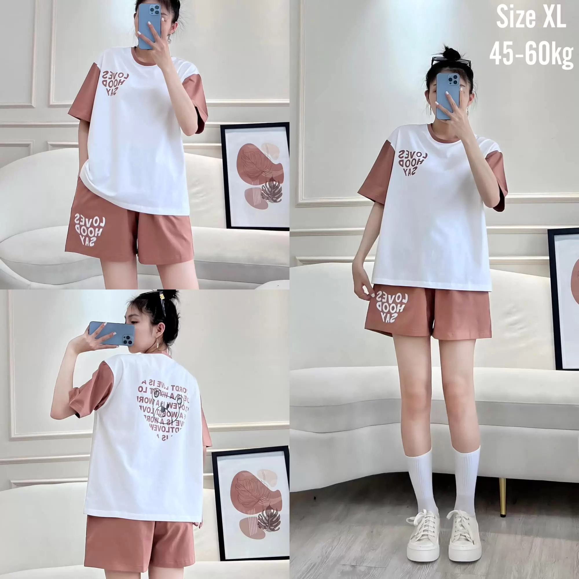 Kho sỉ đồ bộ thun cotton giá tốt