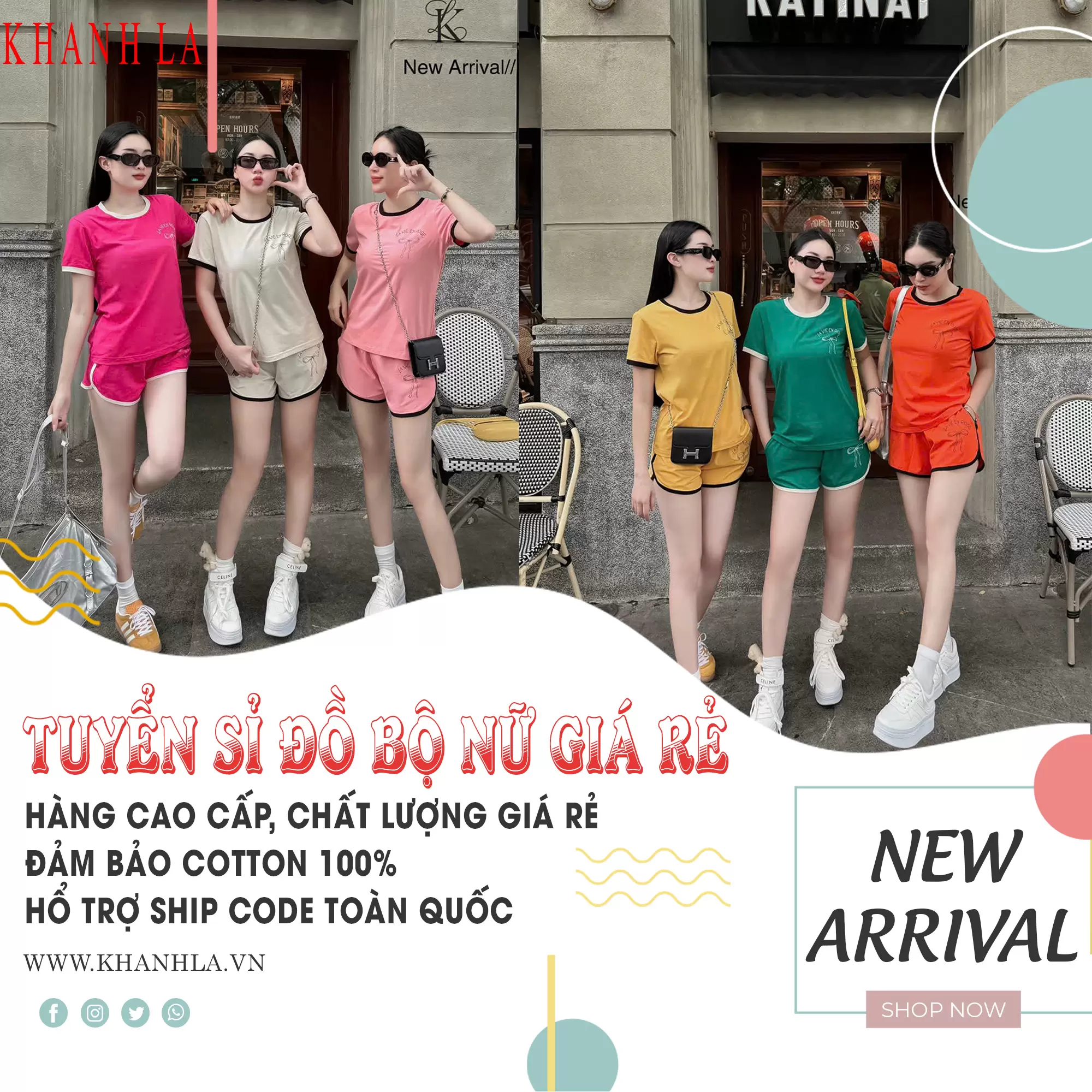 sỉ đồ bộ thun cotton